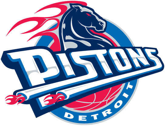 Detroit Pistons 2001-2005 Primary Logo iron on transfers for T-shirts